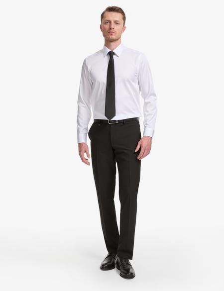 Siyah Slim Fit Kumaş Pantolon - 50325156066