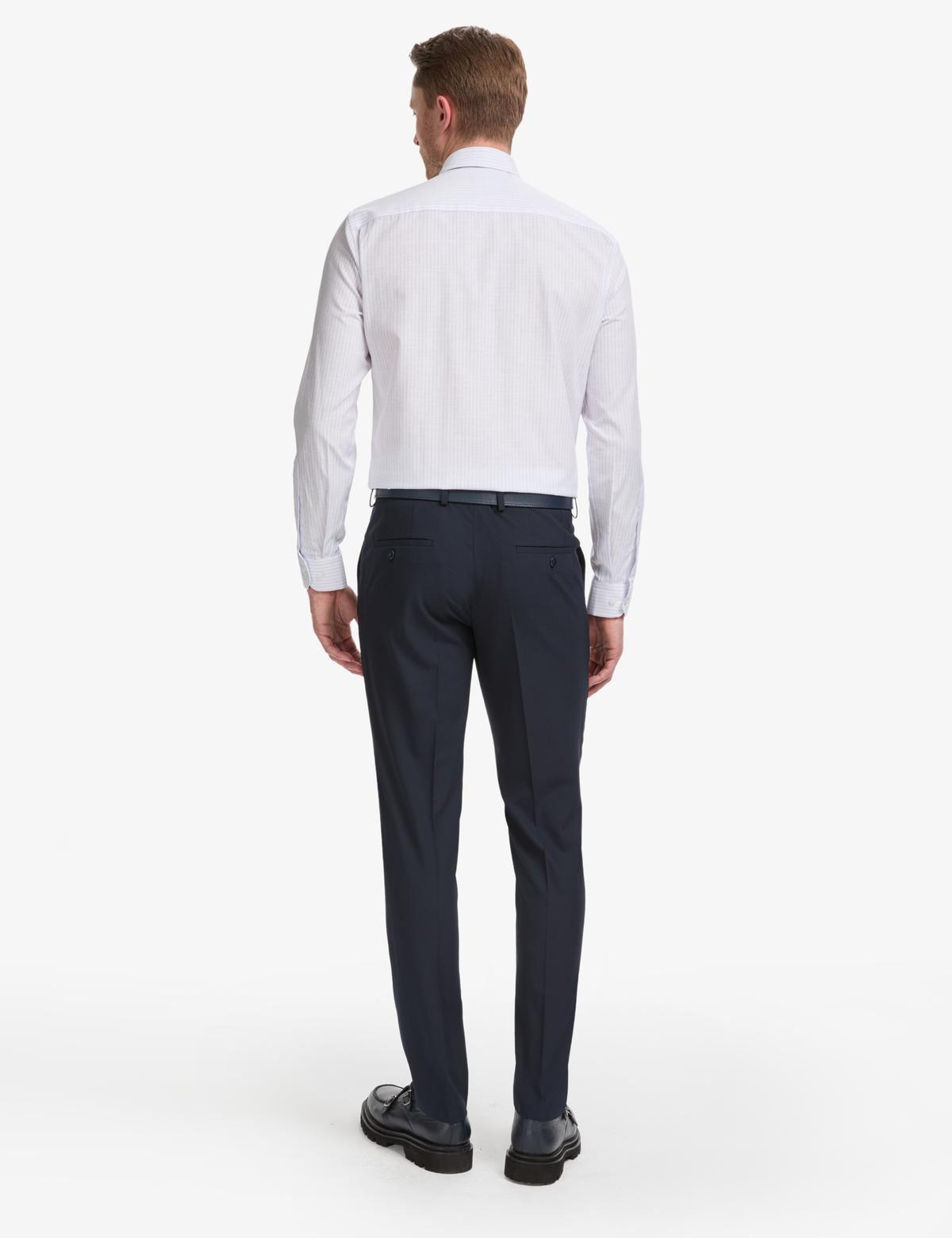 Lacivert Slim Fit Kumaş Pantolon - 50325156015