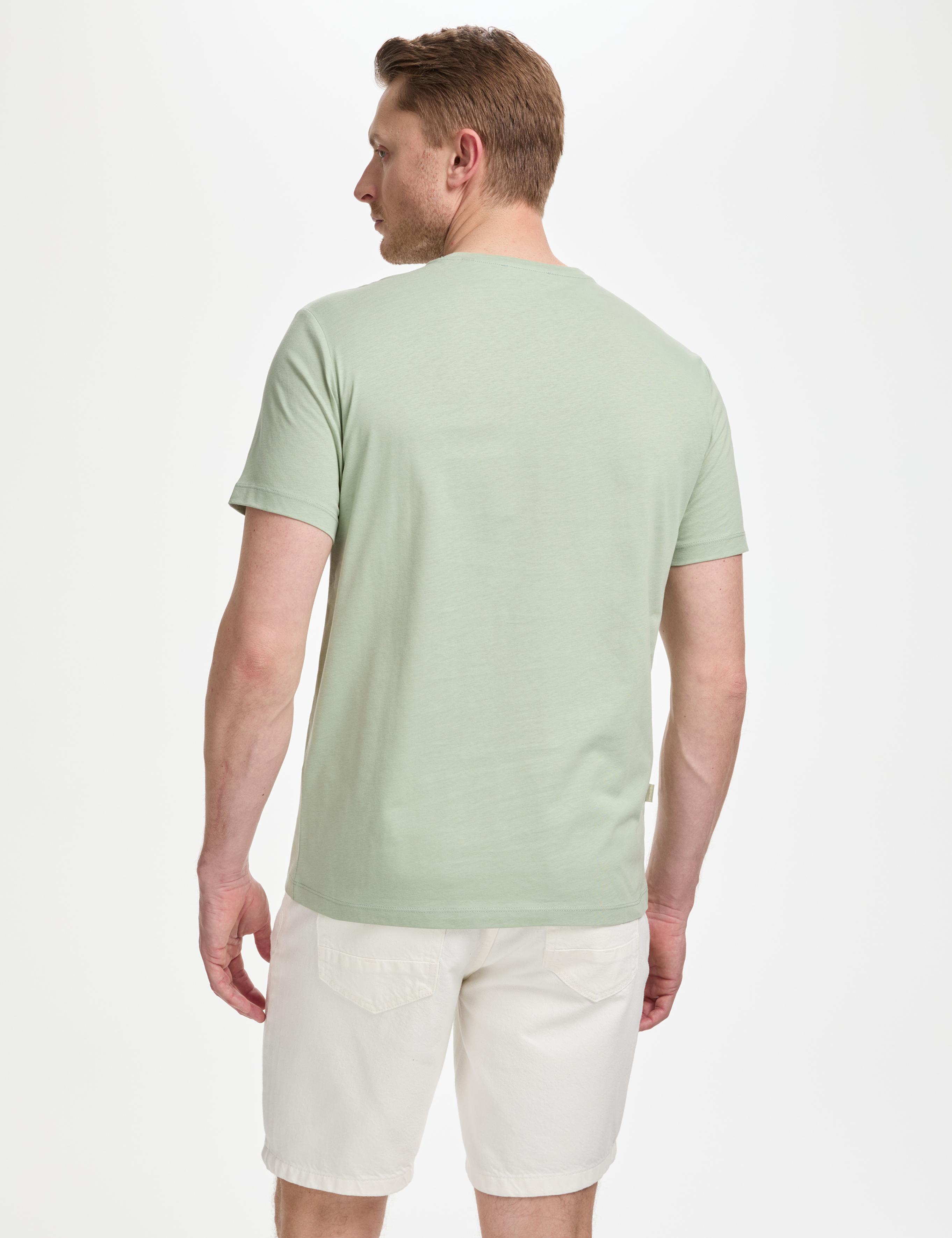 Çağla Slim Fit %100 Pamuk Bisiklet Yaka Basic Tişört