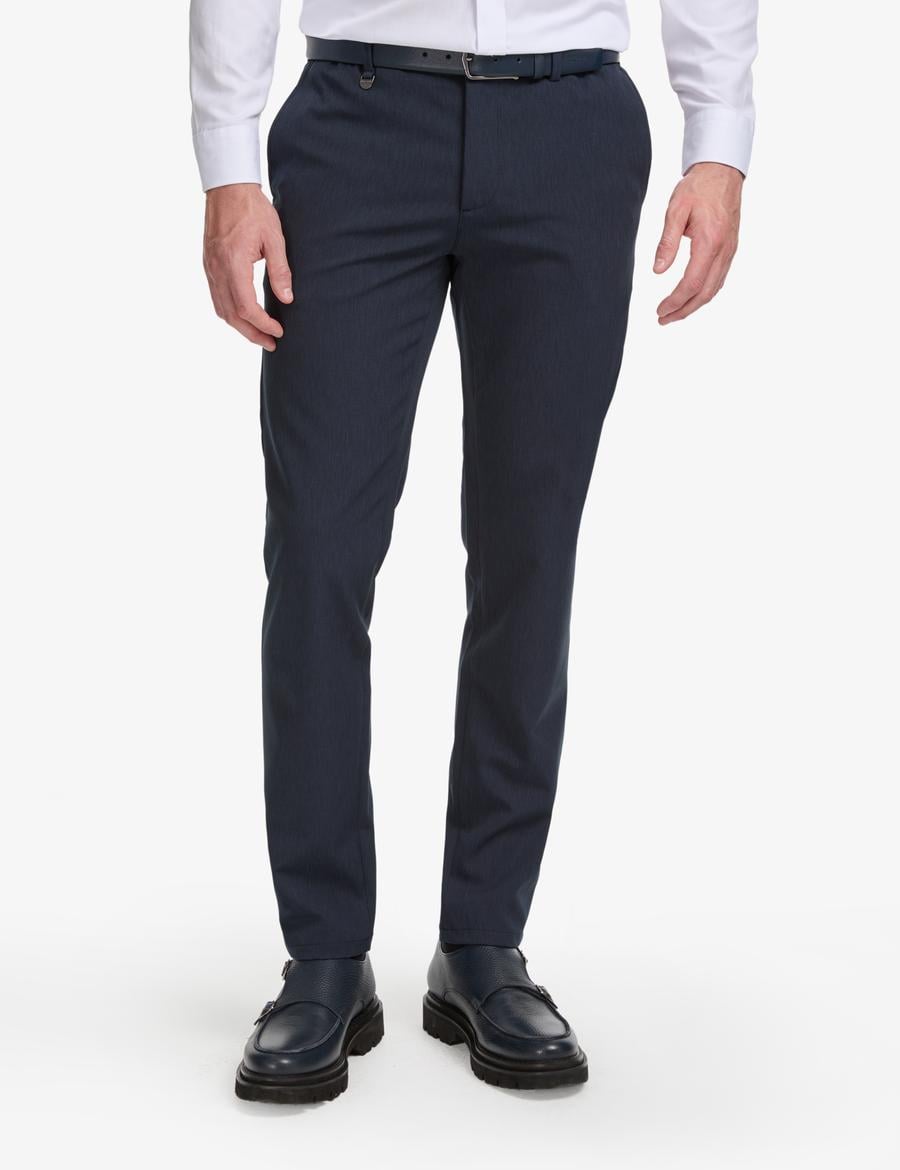 Lacivert Ex. Slim Fit Kumaş Pantolon