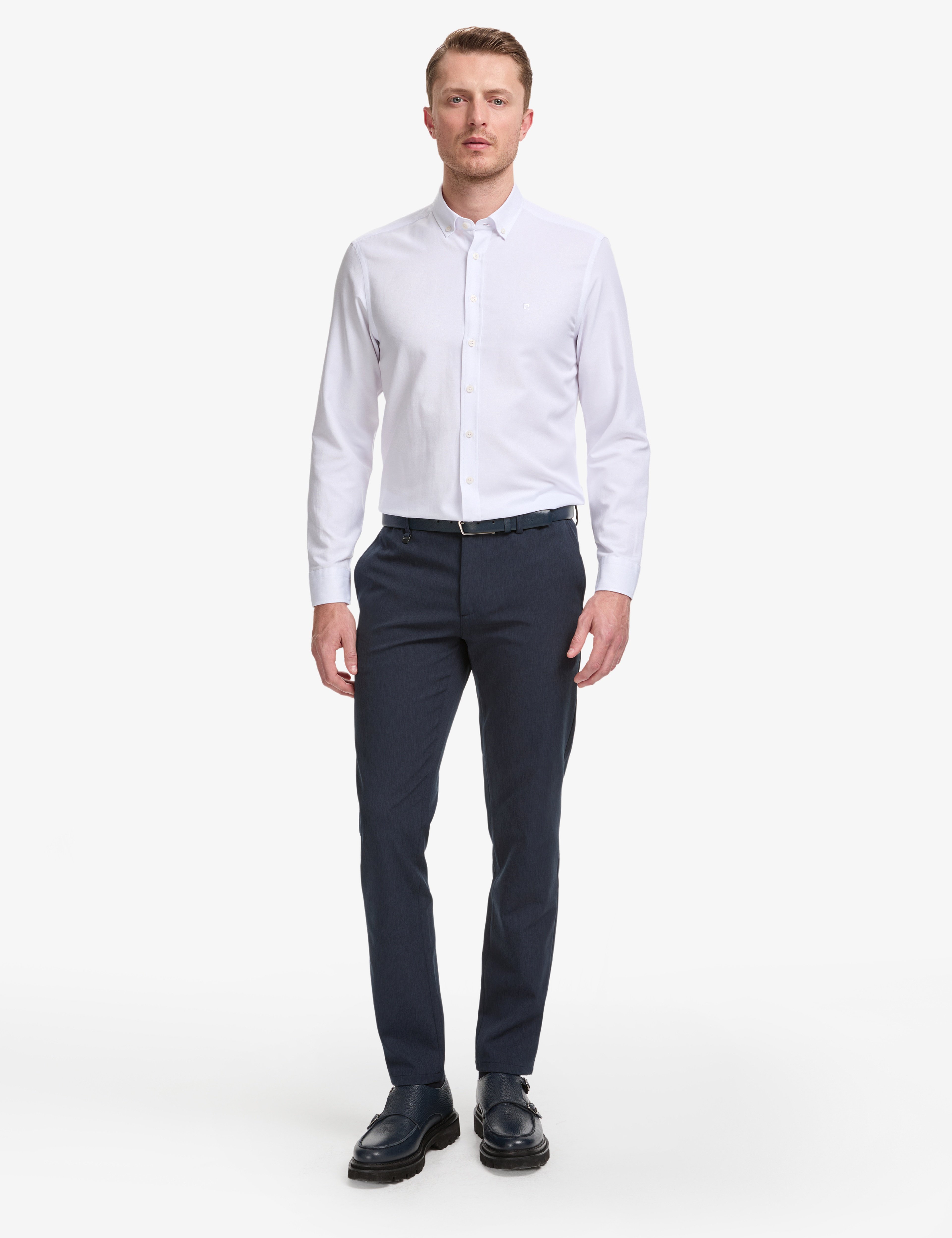 Lacivert Ex. Slim Fit Kumaş Pantolon