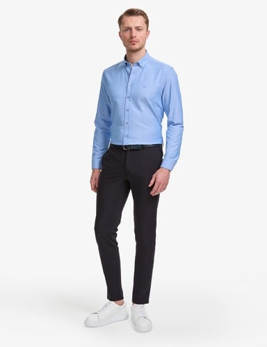 Lacivert Klasik Jogger Pantolon