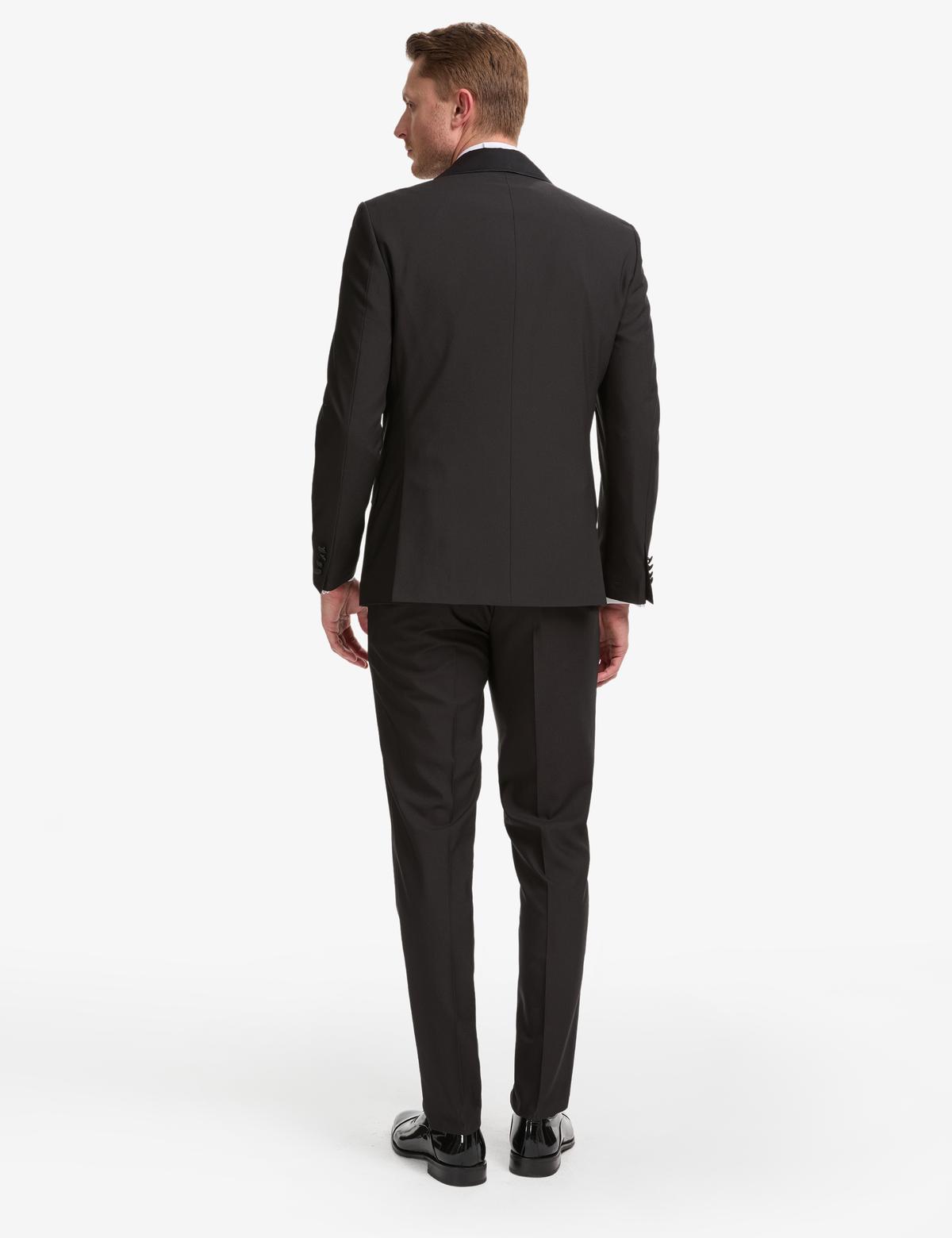 Siyah Ex. Slim Fit Smokin - 50324273005