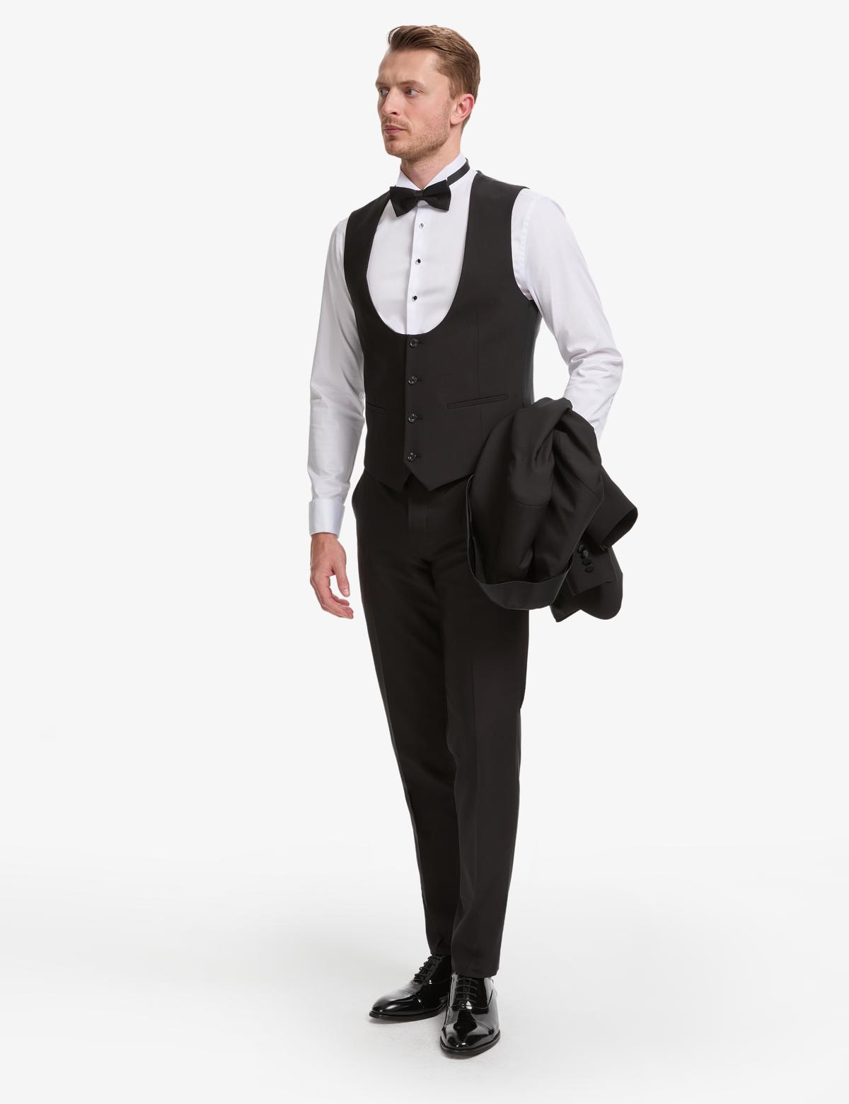 Siyah Ex. Slim Fit Smokin - 50324273005