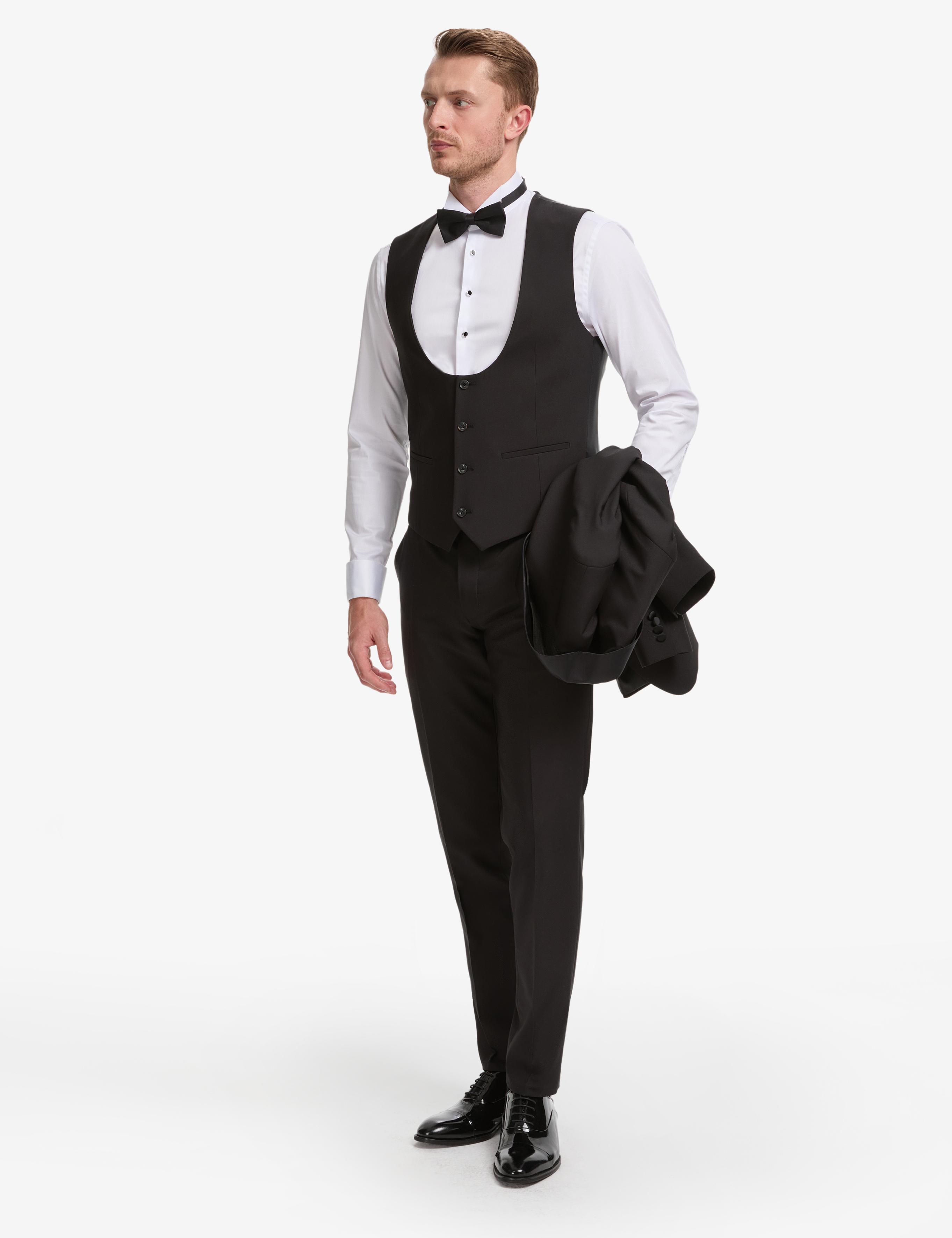 Siyah Ex. Slim Fit Smokin