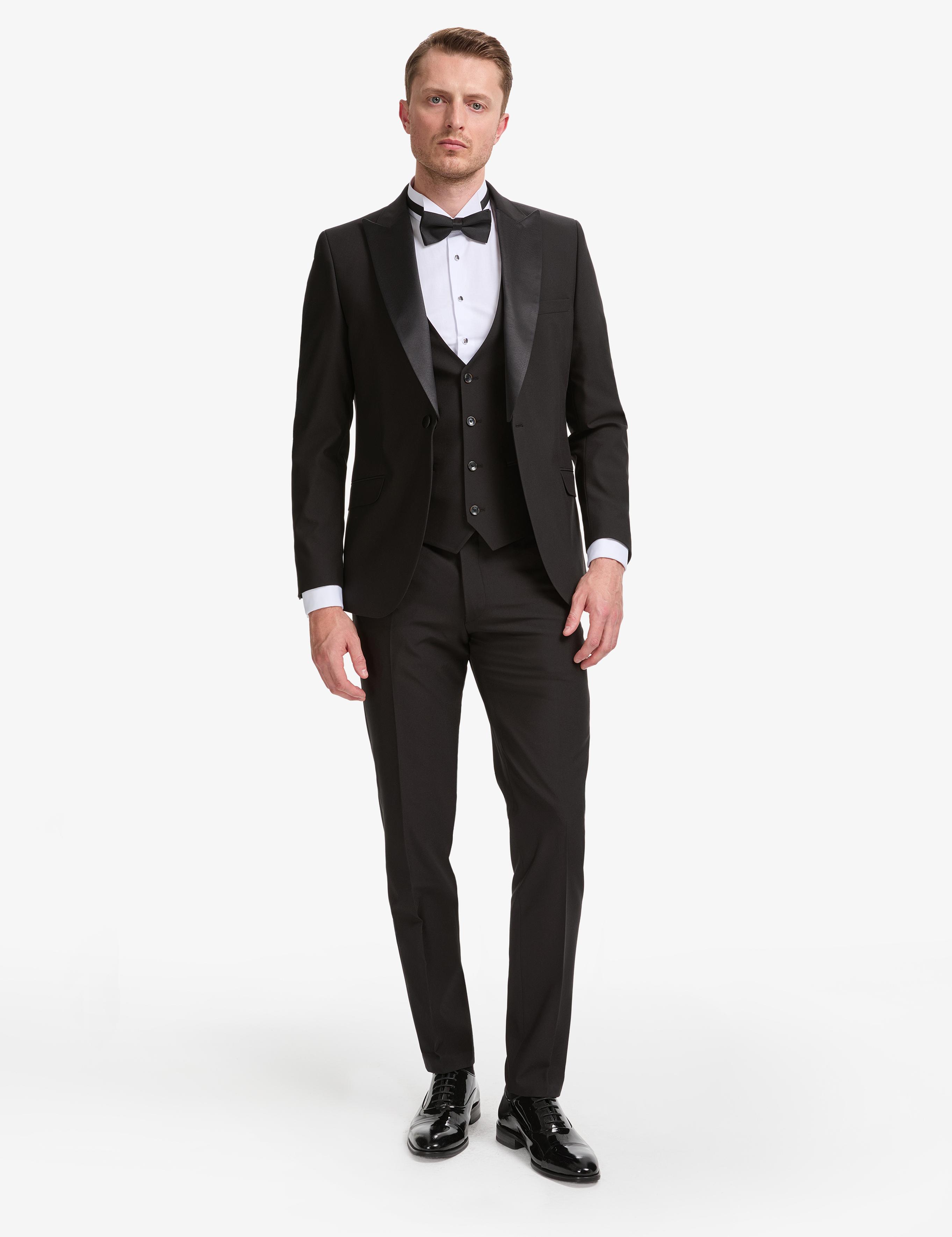 Siyah Ex. Slim Fit Smokin