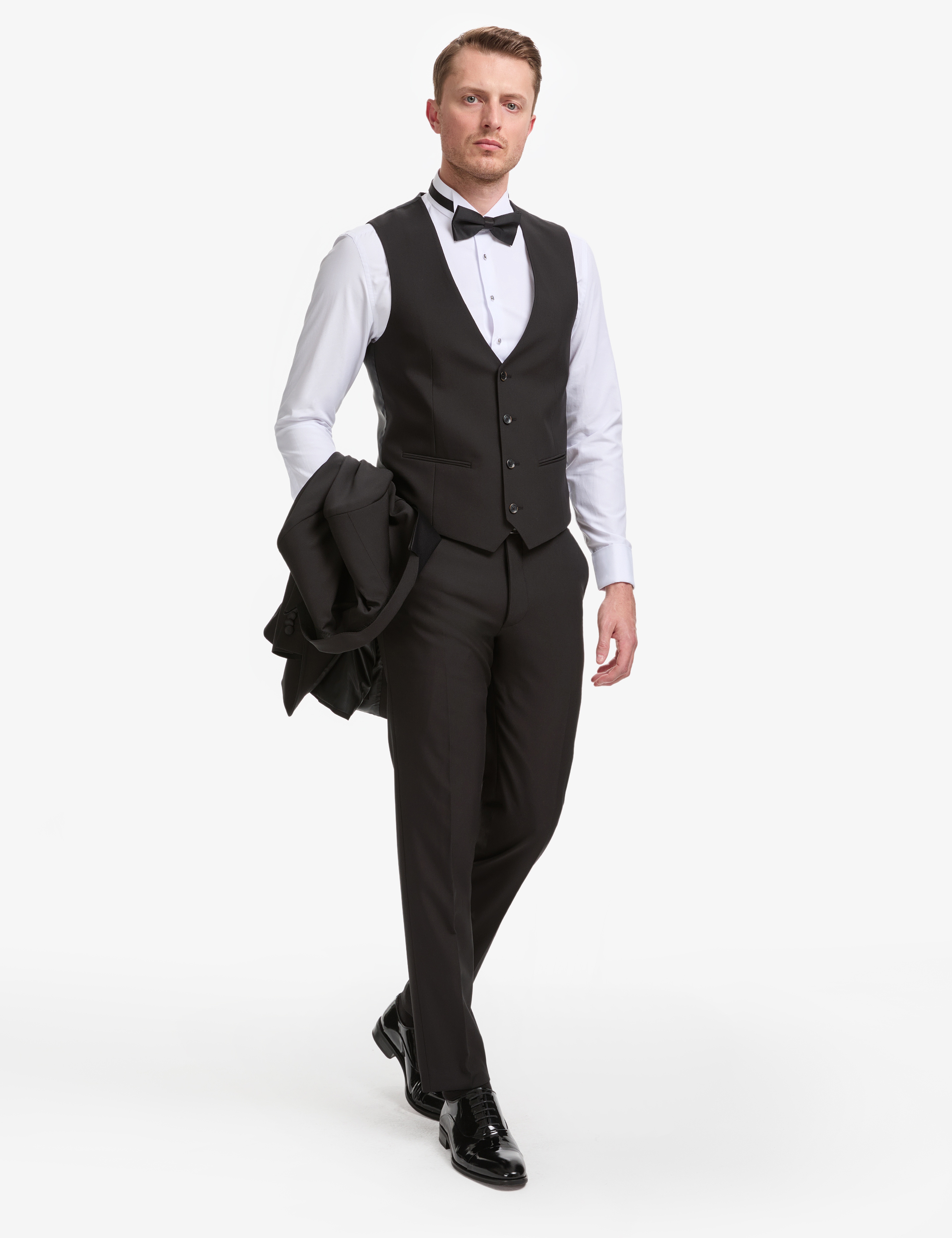 Siyah Ex. Slim Fit Smokin - Image 3