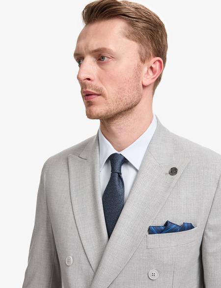 Gri Ex. Slim Fit Takım Elbise - 50324857011