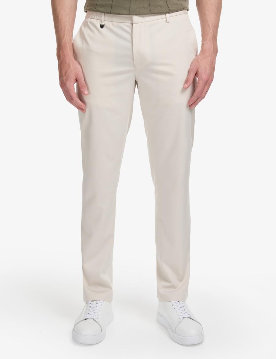Bej Slim Fit Kumaş Pantolon