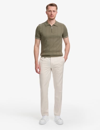 Bej Slim Fit Klasik Jogger Pantolon