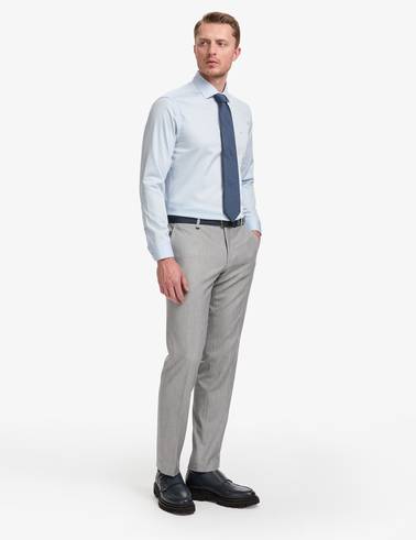 Gri Slim Fit Kumaş Pantolon