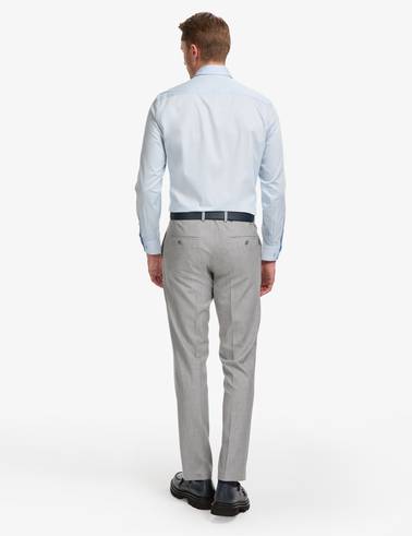 Gri Slim Fit Kumaş Pantolon