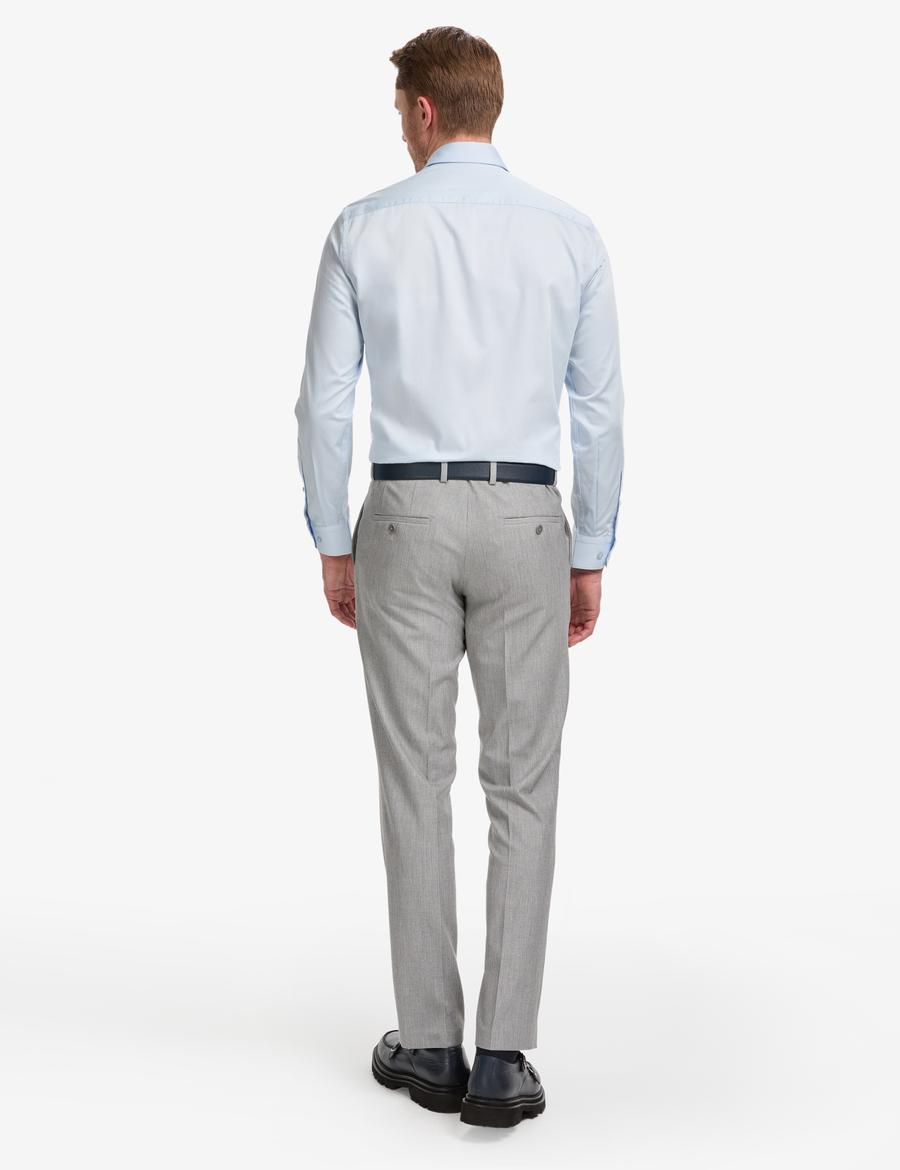 Gri Slim Fit Kumaş Pantolon