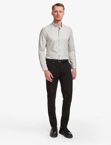 Siyah Ex. Slim Fit Kumaş Pantolon