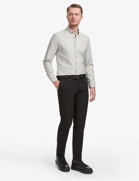 Siyah Ex. Slim Fit Kumaş Pantolon - 50319594045