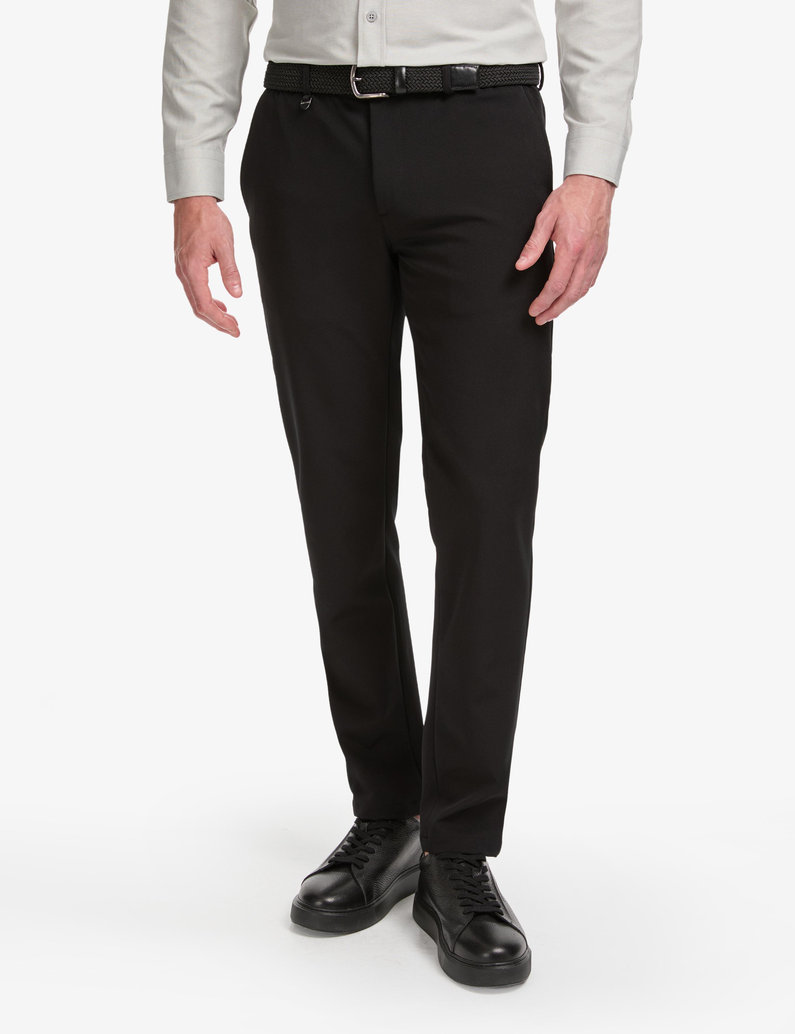 Siyah Ex. Slim Fit Kumaş Pantolon