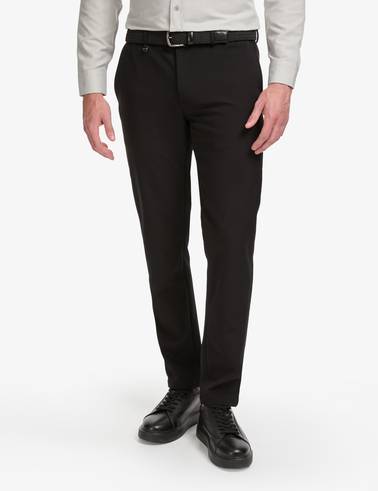 Siyah Ex. Slim Fit Kumaş Pantolon