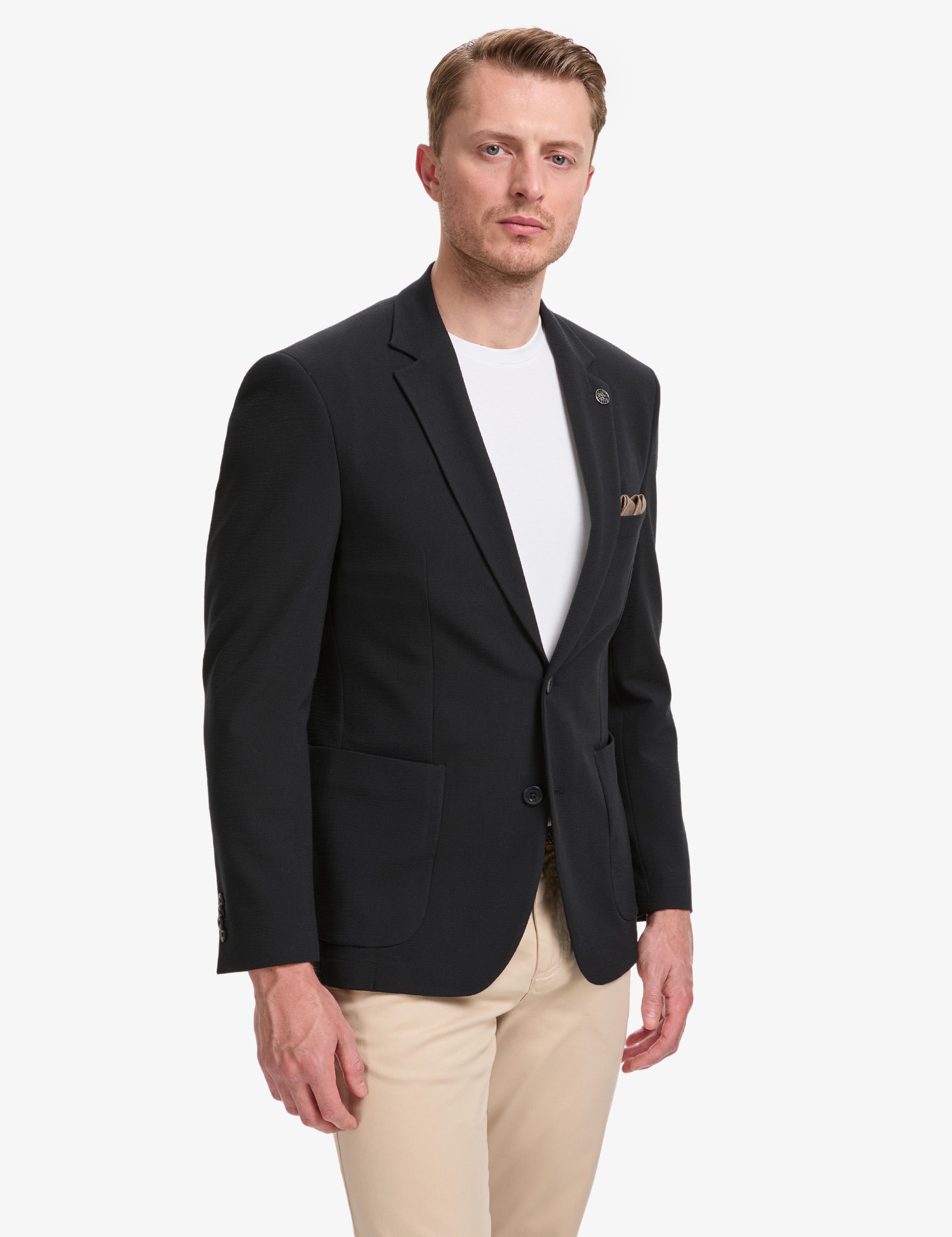 Lacivert Ex. Slim Fit Ceket