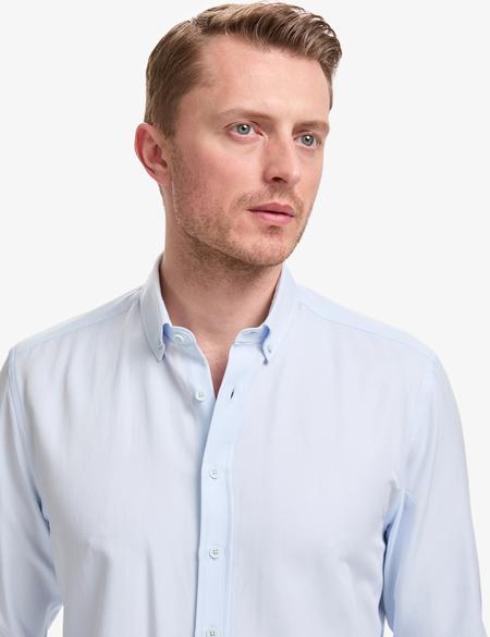 Açık Mavi Regular Fit Uzun Kollu Gömlek - 50320902058