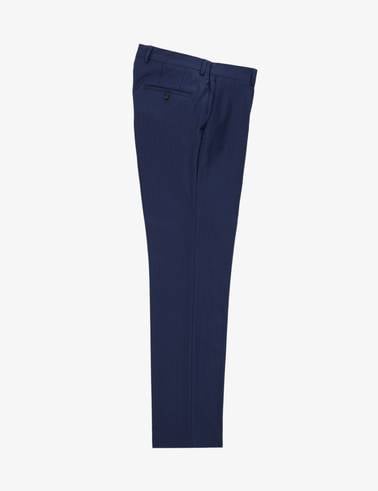 Lacivert Slim Fit %100 Yün Takım Elbise