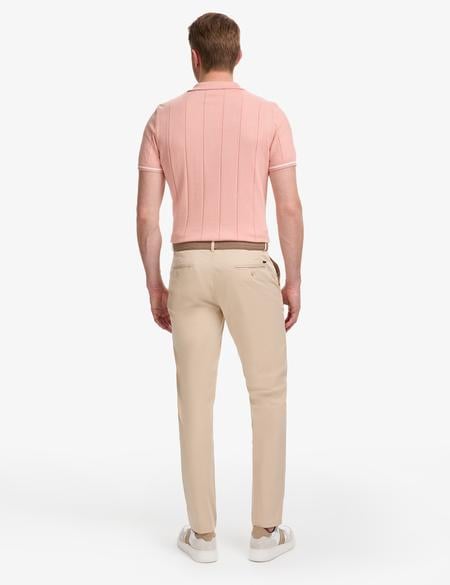 Bej Slim Fit Kanvas Pantolon - 50288511161