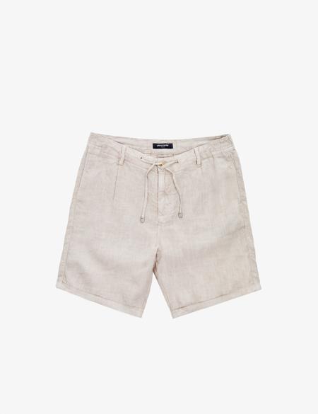 Bej Slim Fit Dokuma Şort - 50321827026