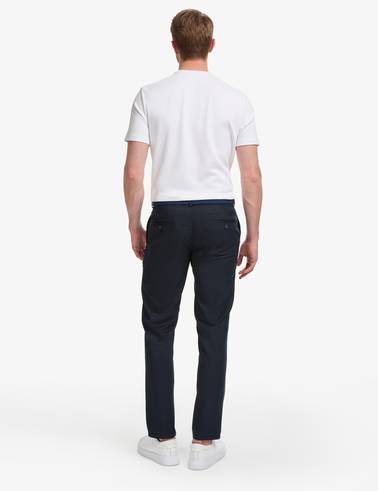 Lacivert Slim Fit Esnek Bel Klasik Jogger Pantolon