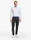 Siyah Slim Fit Kanvas Pantolon