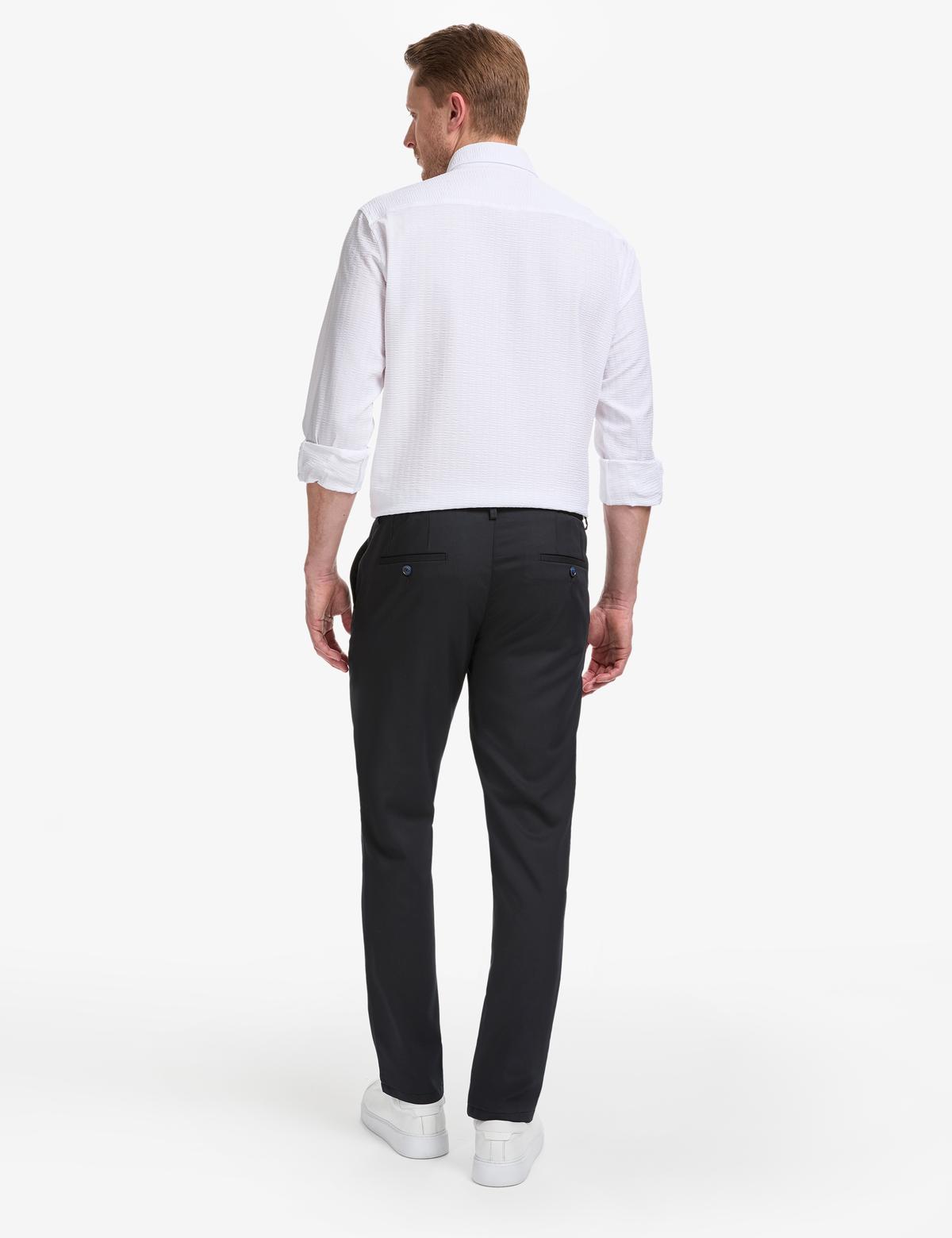 Lacivert Slim Fit Kumaş Pantolon - 50324276098
