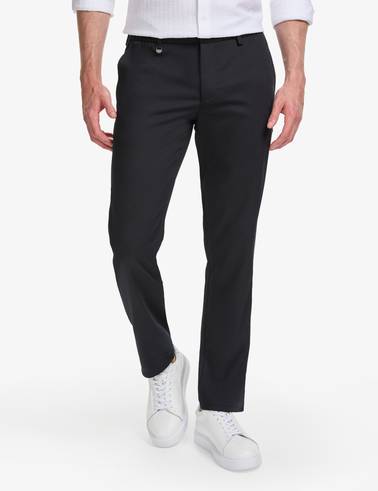 Lacivert Slim Fit Klasik Jogger Pantolon