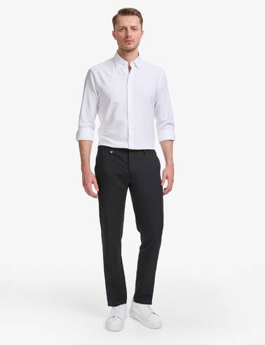 Lacivert Slim Fit Klasik Jogger Pantolon