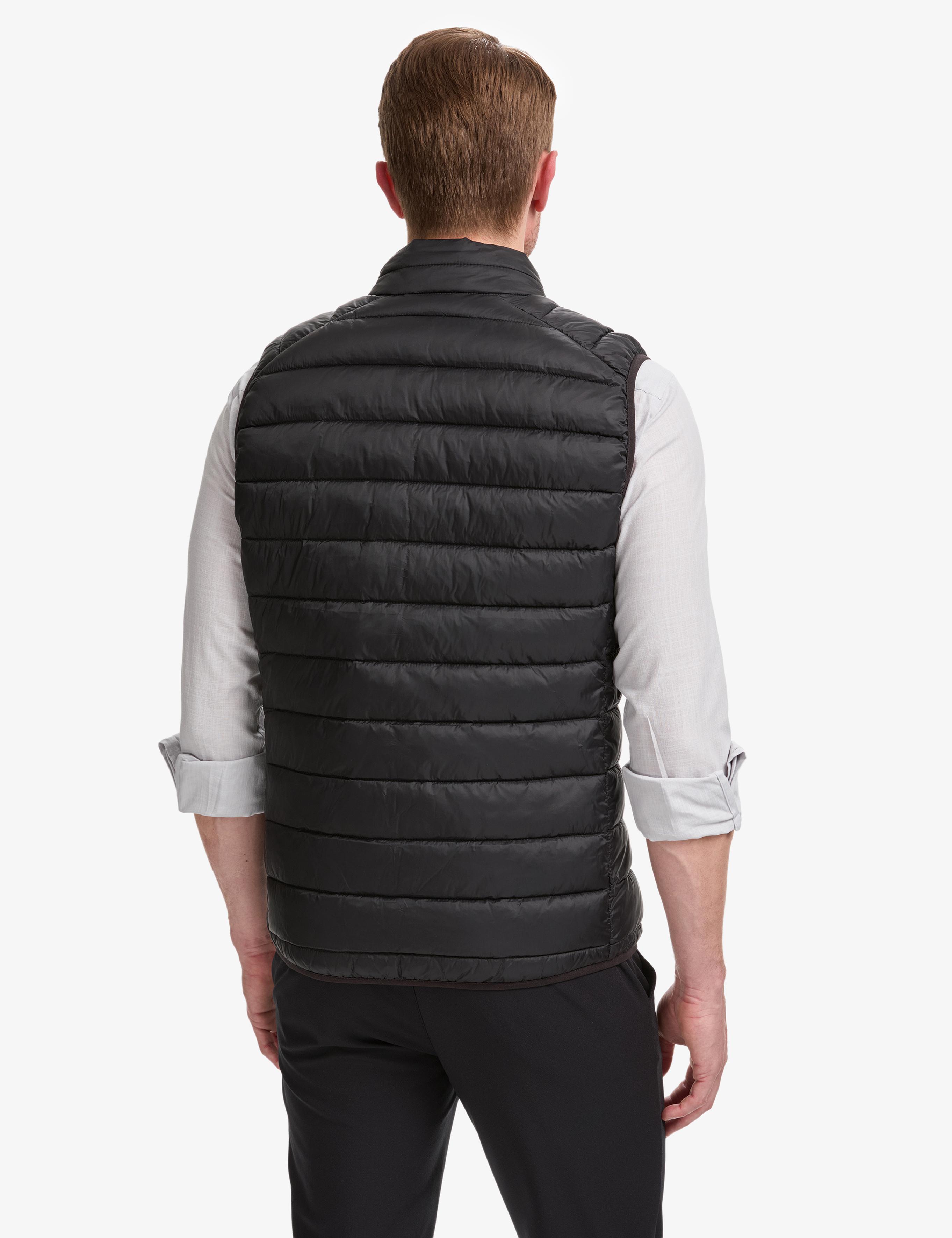 Siyah Cropped Slim Yelek