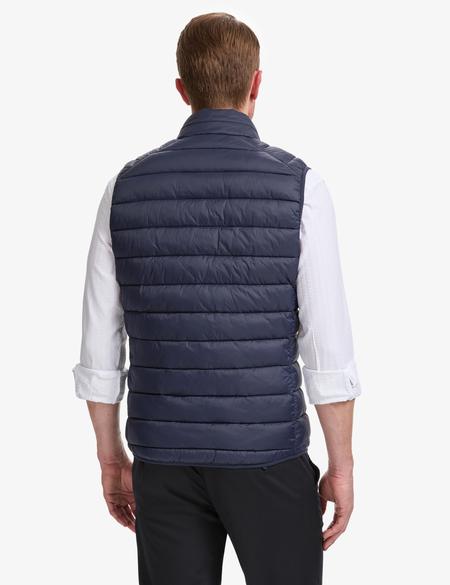 Lacivert Cropped Slim Yelek - 50321036012