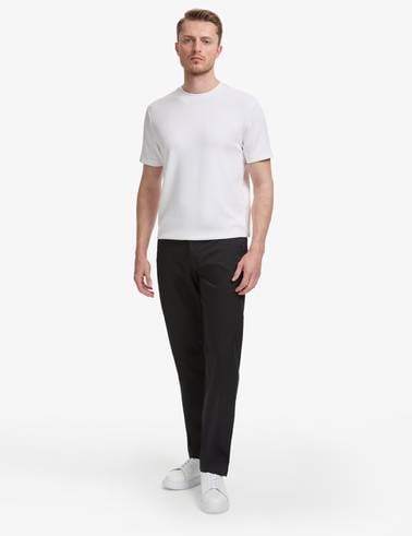 Siyah Regular Fit Kanvas Pantolon