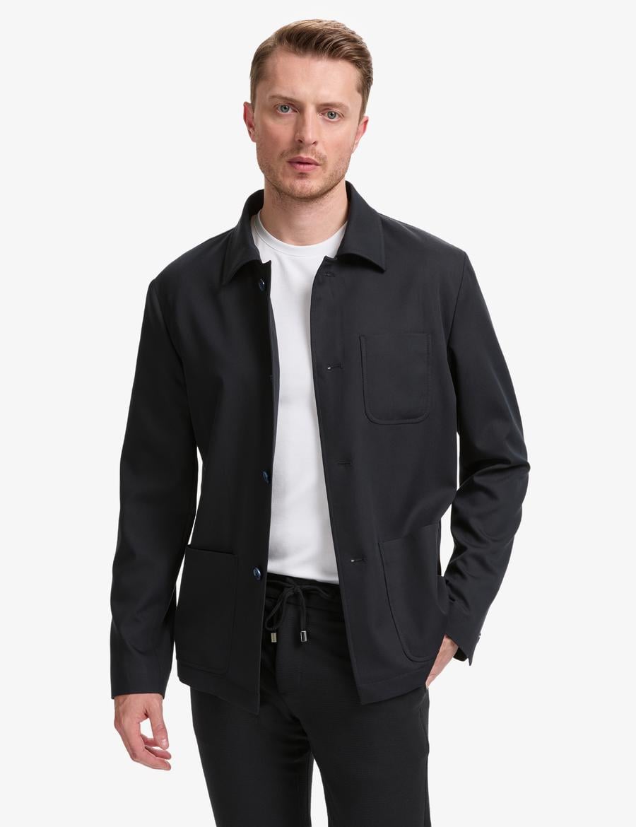 Lacivert Regular Fit Ceket