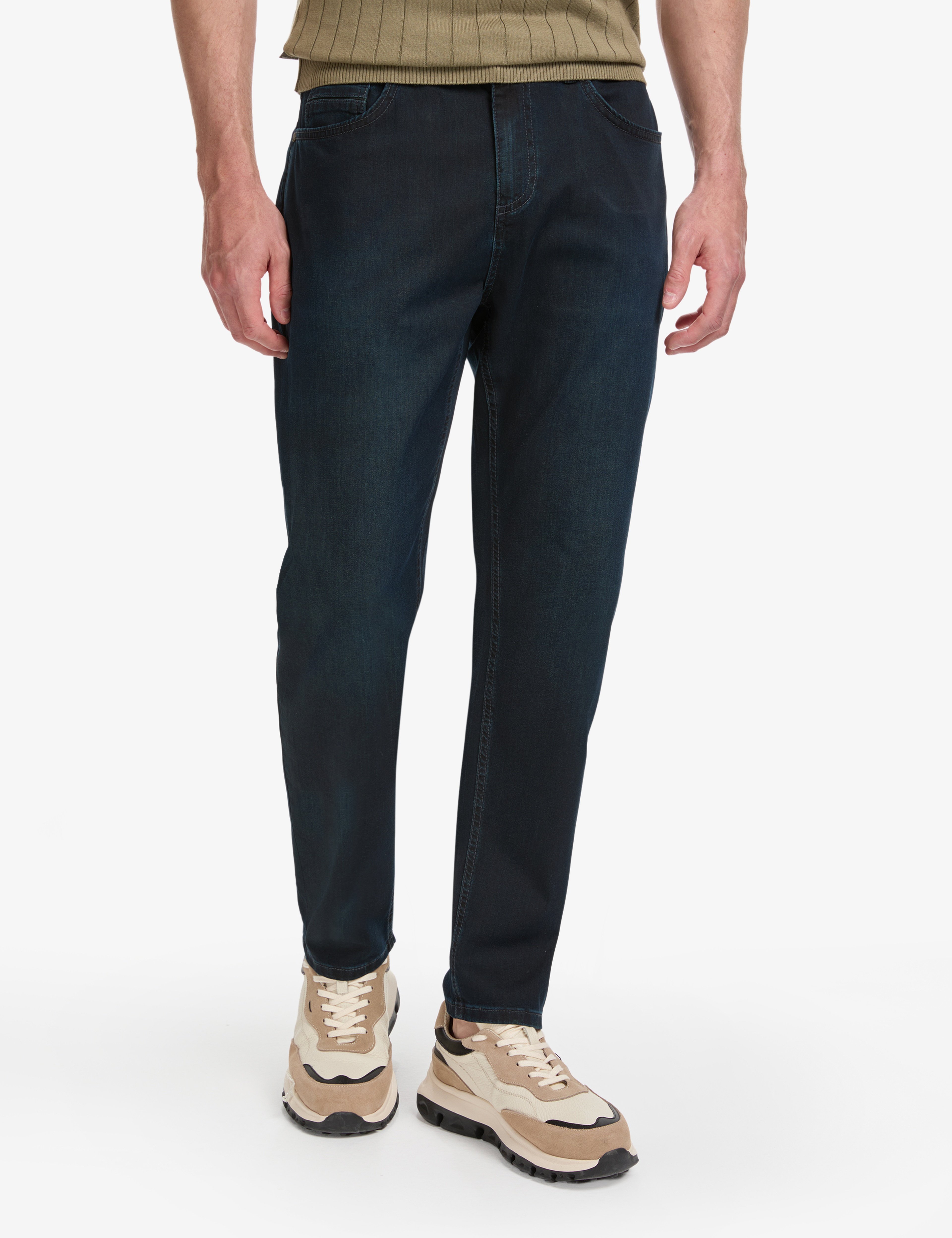 Lacivert Jean Pantolon