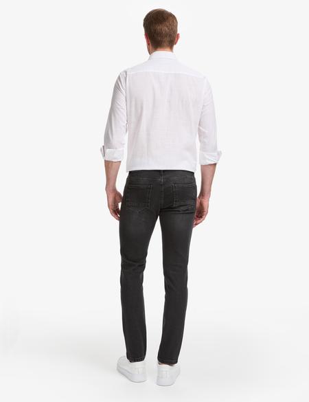 Siyah Slim Fit Jean Pantolon - 50327839007