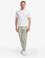 Açık Yeşil Slim Fit Keten Karışımlı Kanvas Pantolon