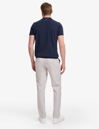 Gri Ex. Slim Fit Beli Kordonlu Pantolon