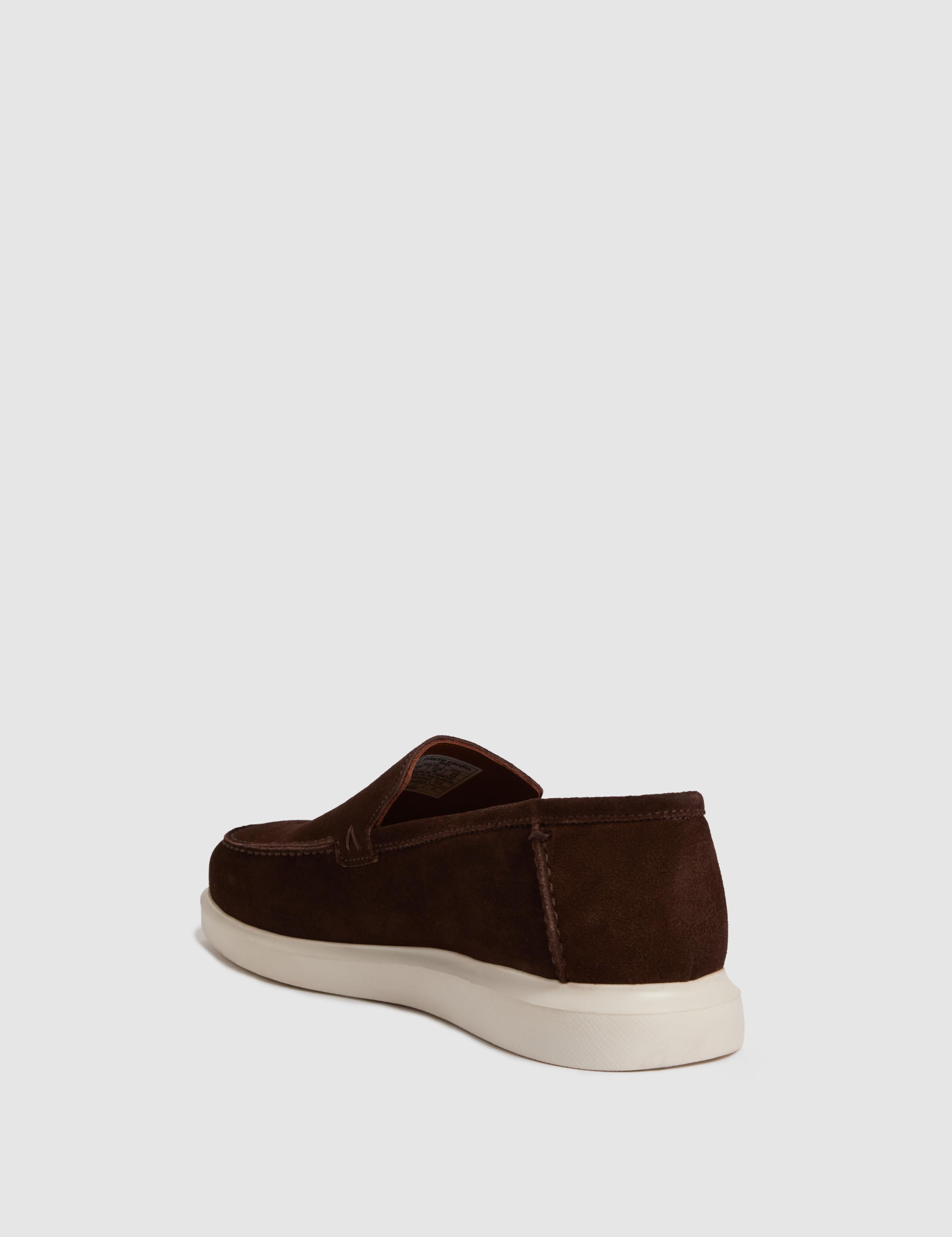 Kahverengi Süet Loafer Ayakkabı
