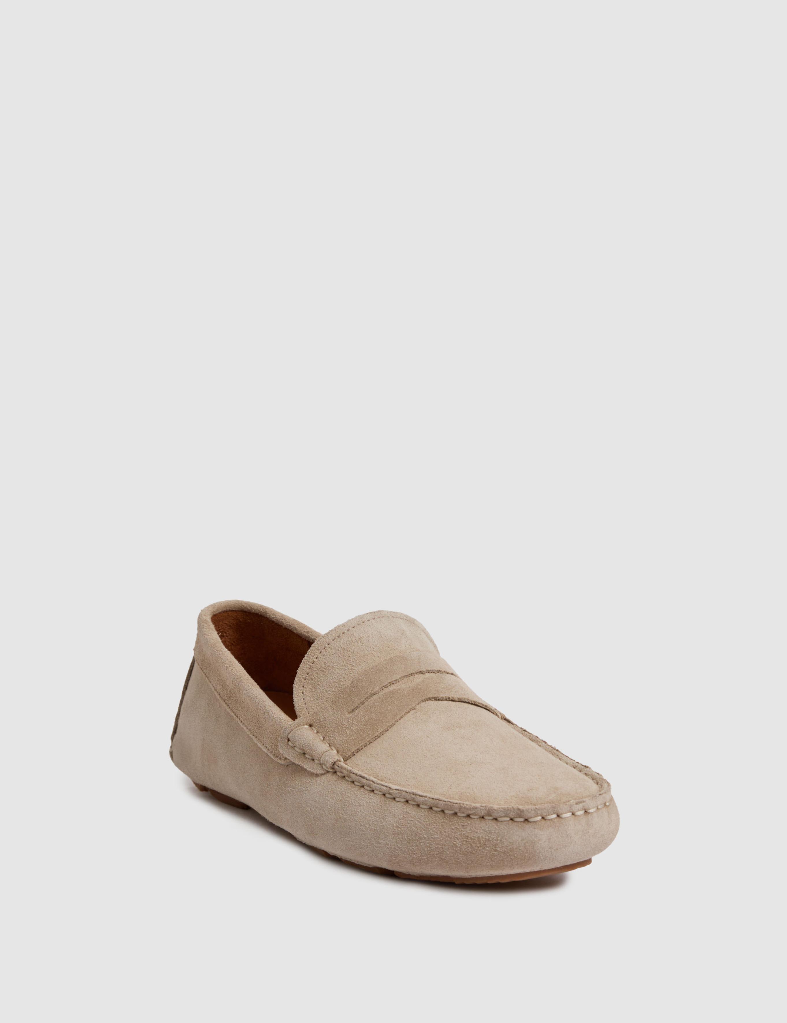 Bej Loafer Ayakkabı