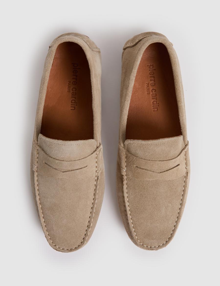 Bej Loafer Ayakkabı
