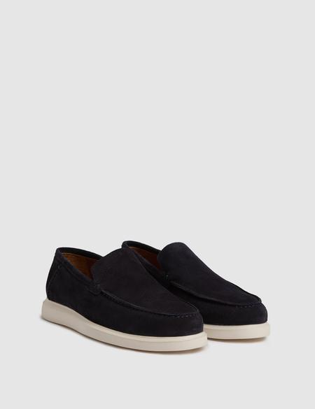 Lacivert Süet Loafer Ayakkabı - 50323962010