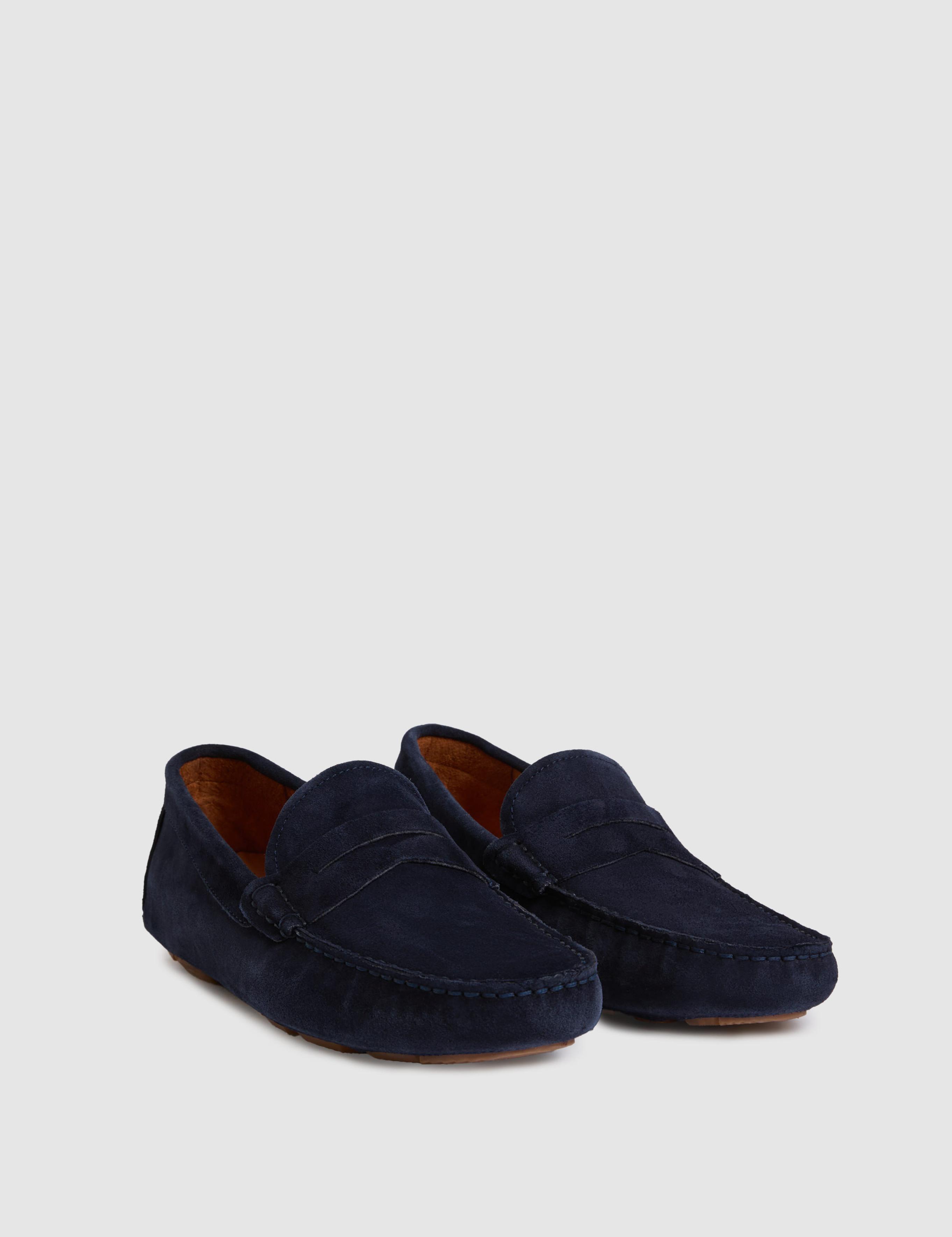 Lacivert Loafer Ayakkabı