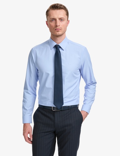 Mavi Regular Fit Uzun Kollu Basic Gömlek