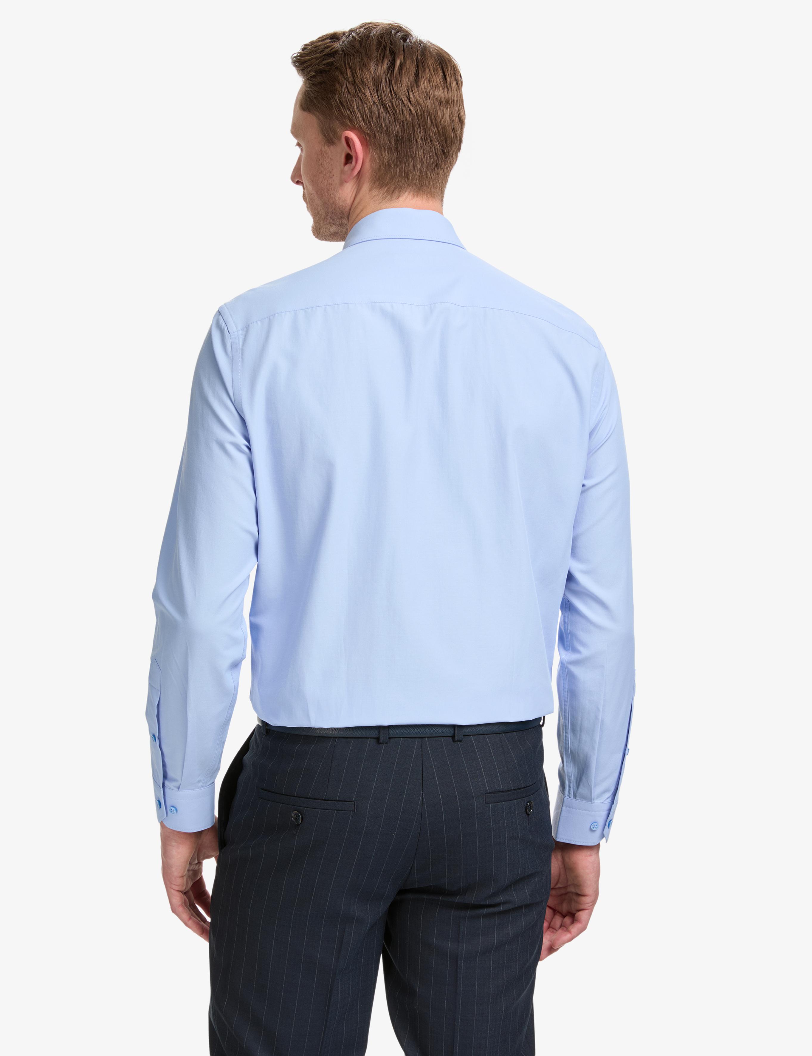 Mavi Regular Fit Uzun Kollu Basic Gömlek