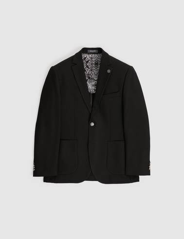 Siyah Slim Fit Ceket