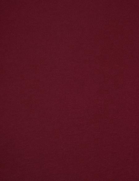 Bordo Slim Fit %100 Pamuk Bisiklet Yaka Basic Tişört - 50325307034