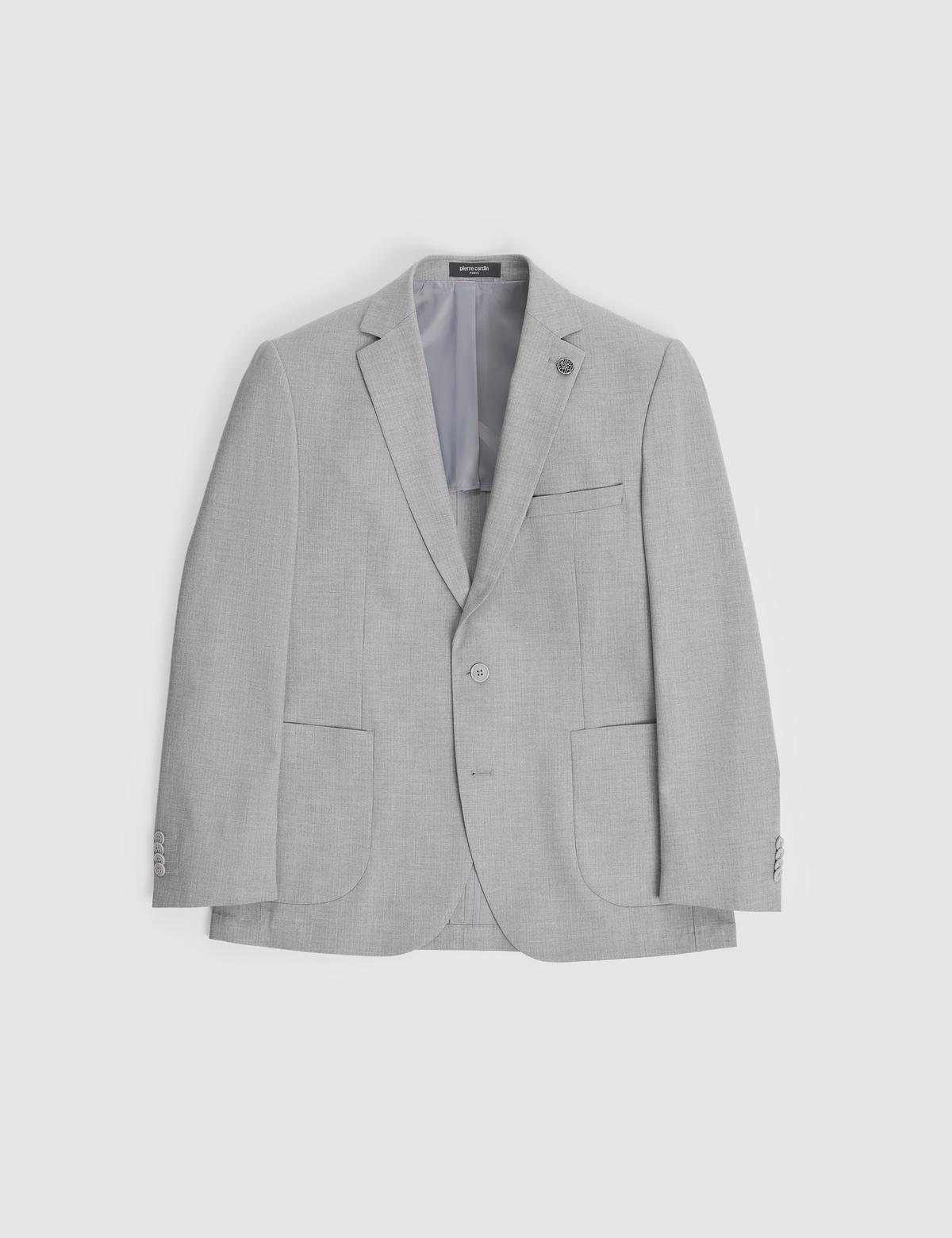 Gri Ex. Slim Fit Takım Elbise - 50319621005