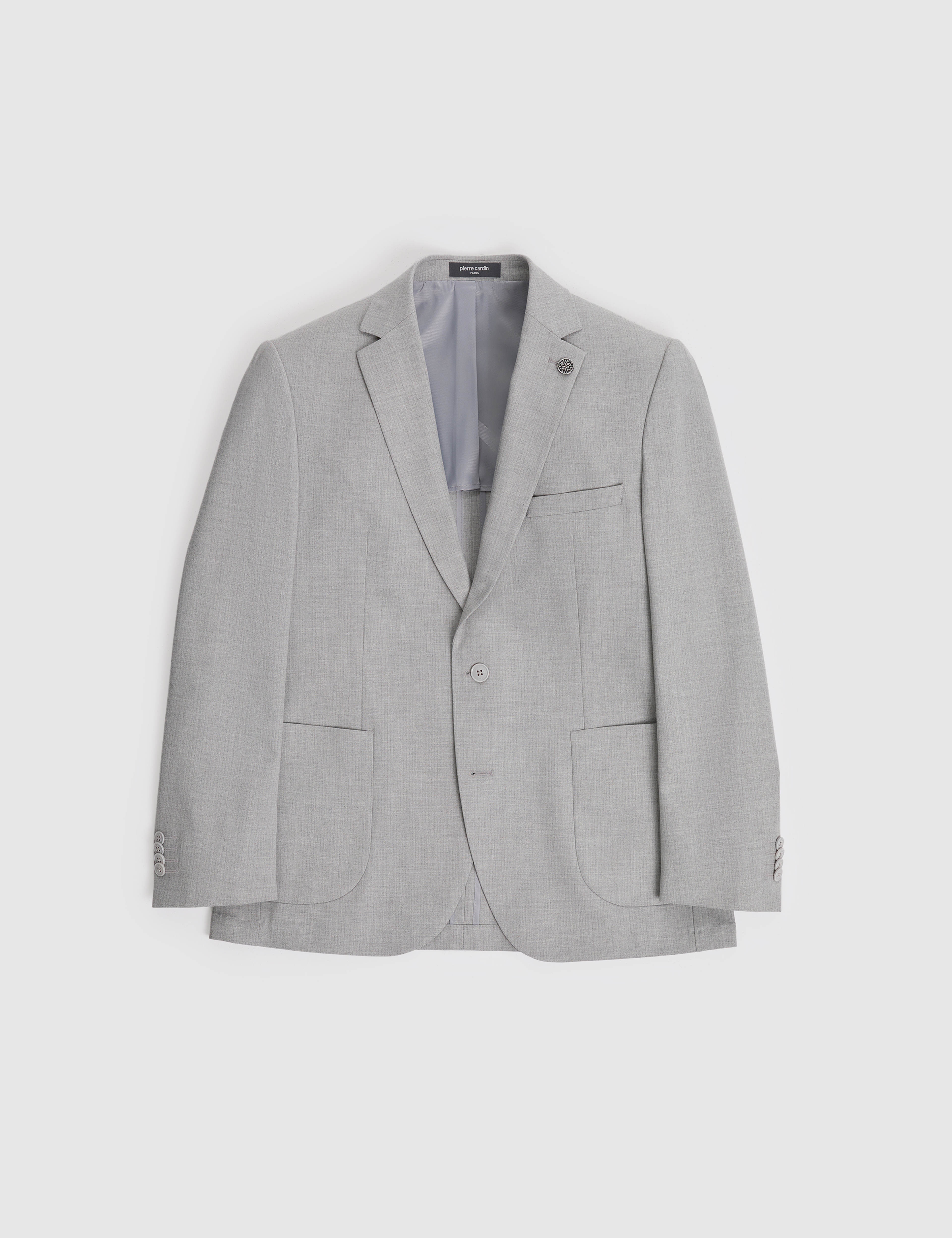 Gri Extra Slim Fit Takım Elbise - Image 7